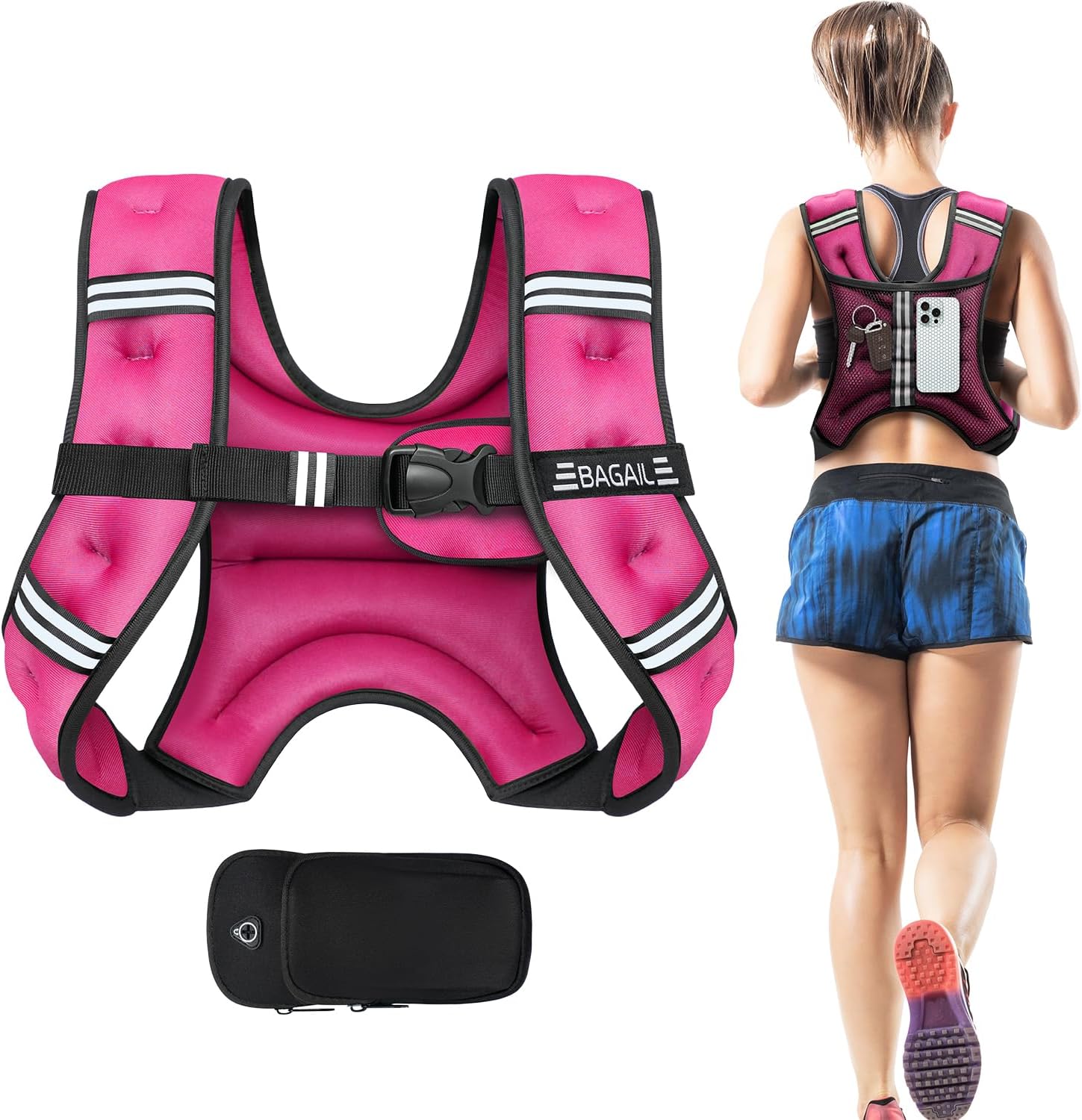 BAGAIL Weighted Vest for Effective Training and Weight Loss