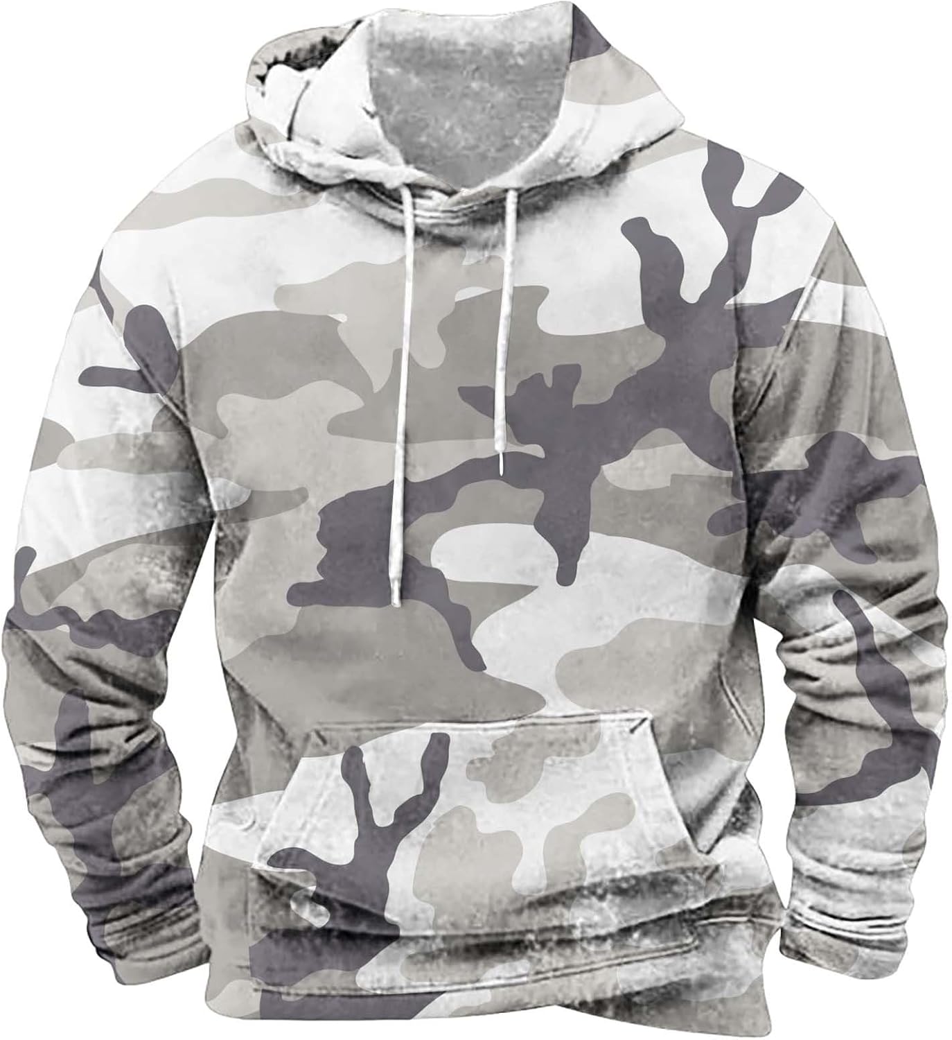 Trendy Camo Plus Size Hoodie - Fall Style Staple
