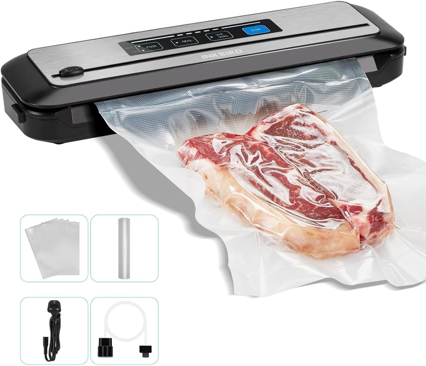 Inkbird Vacuum Sealer Machine for Food Preservation and Storage