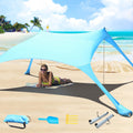 Portable UV Beach Tent for Outdoor Fun - CUUPO