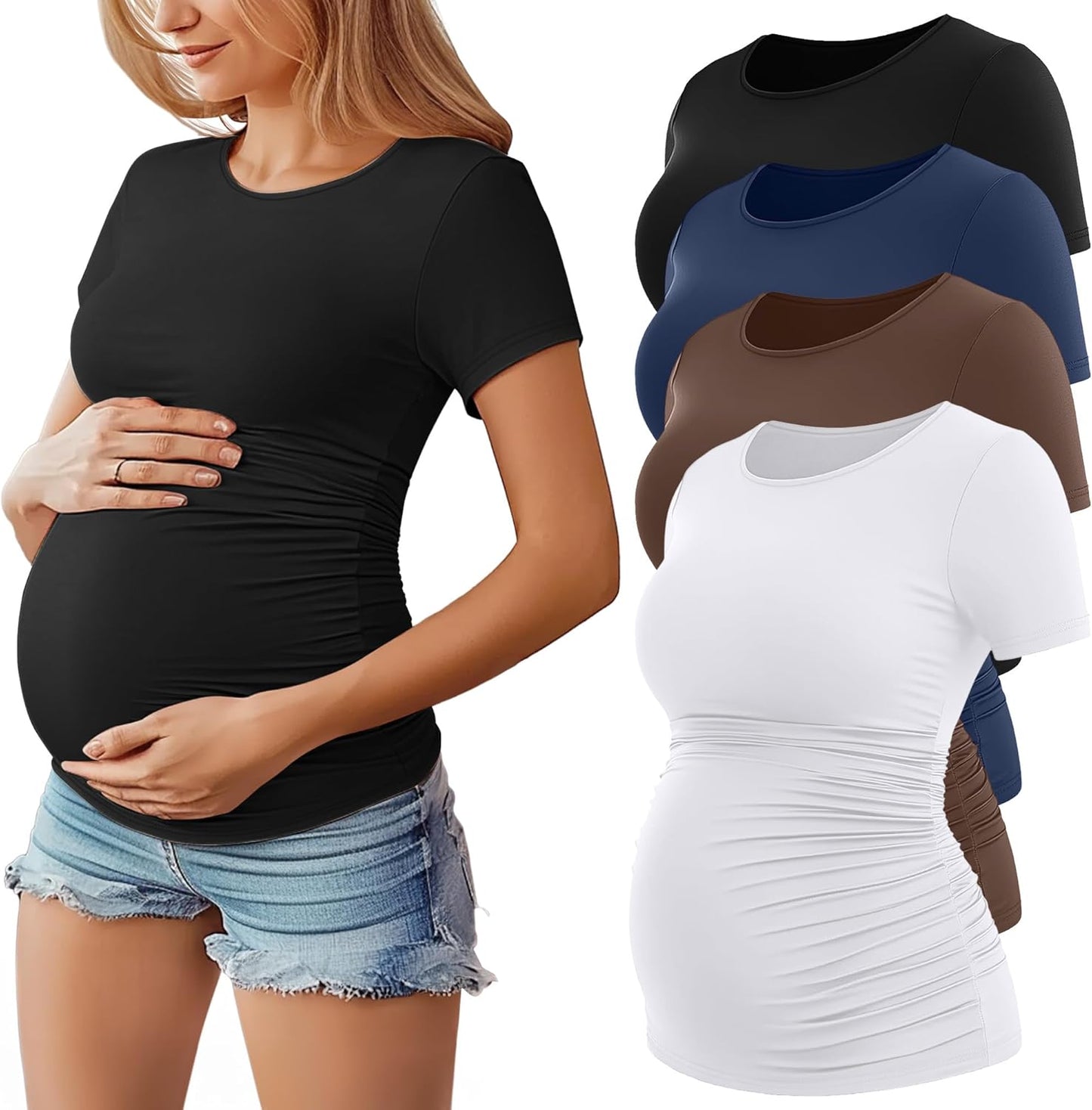 Comfortable Women's Maternity Shirts for Every Occasion