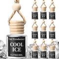 Car Air Freshener Diffuser 10 Pack - Long Lasting Hanging Scents