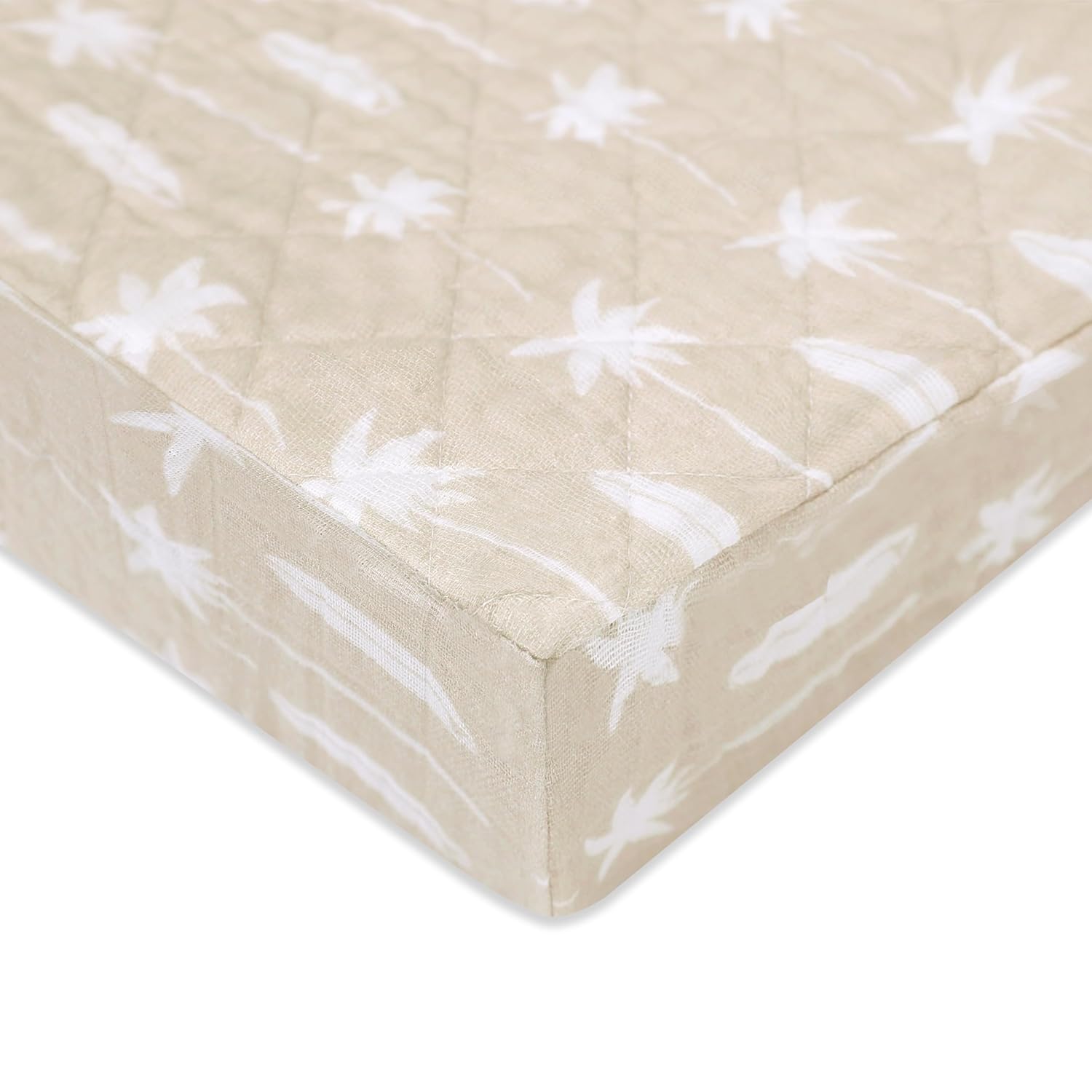 Babyletto Organic Cotton Changing Pad Cover - Ultra-Soft Muslin