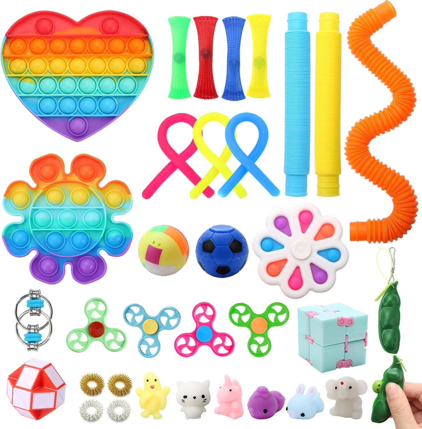 35pcs Popping Fidget Set - Stress Relief Kit!