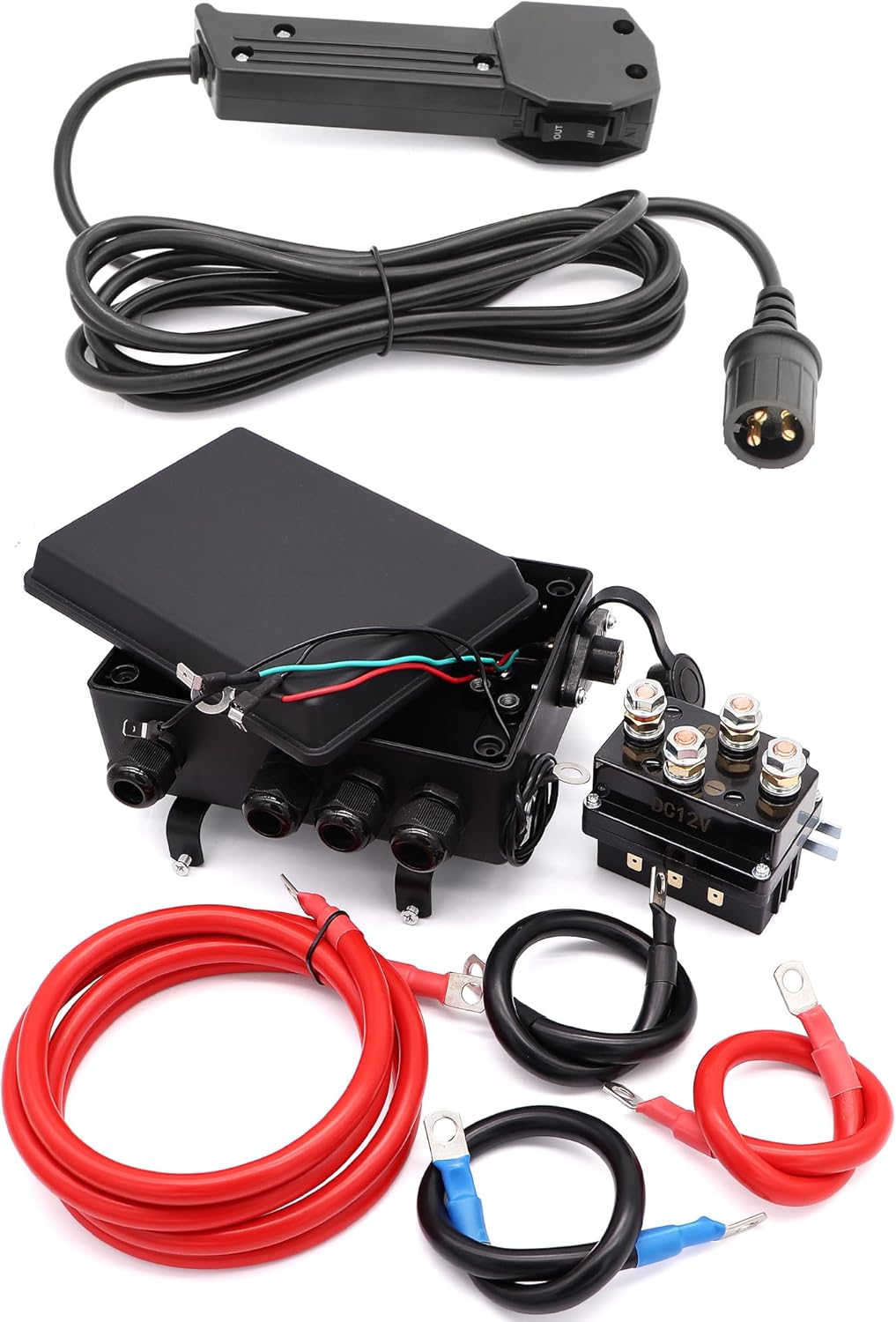 12V 500A Winch Solenoid Contactor Relay for ATV UTV Winches