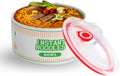 Japanese Ceramic Microwave Ramen Bowl Set - 1100ml (Green)