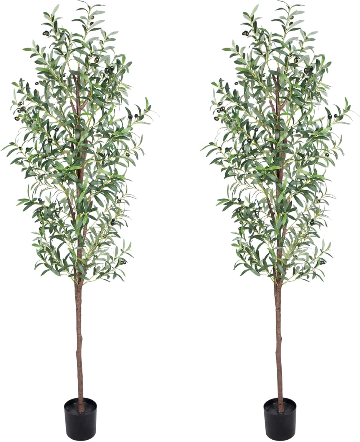 Artificial Olive Tree 6FT Tall Faux Olive Trees for Decor