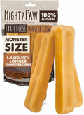 Mighty Paw Yak Cheese Dog Chews - High Protein, Long Lasting 4 Pack