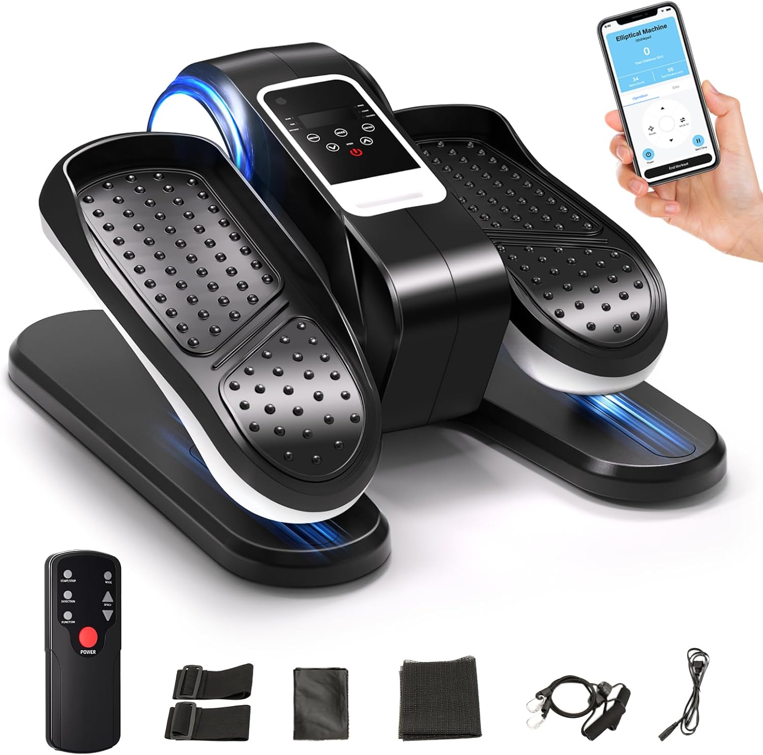 Under Desk Elliptical Machine for Home and Office Workouts
