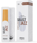 D'Addario Organic Select Jazz Unfiled Tenor Sax Reeds - Soft Pack
