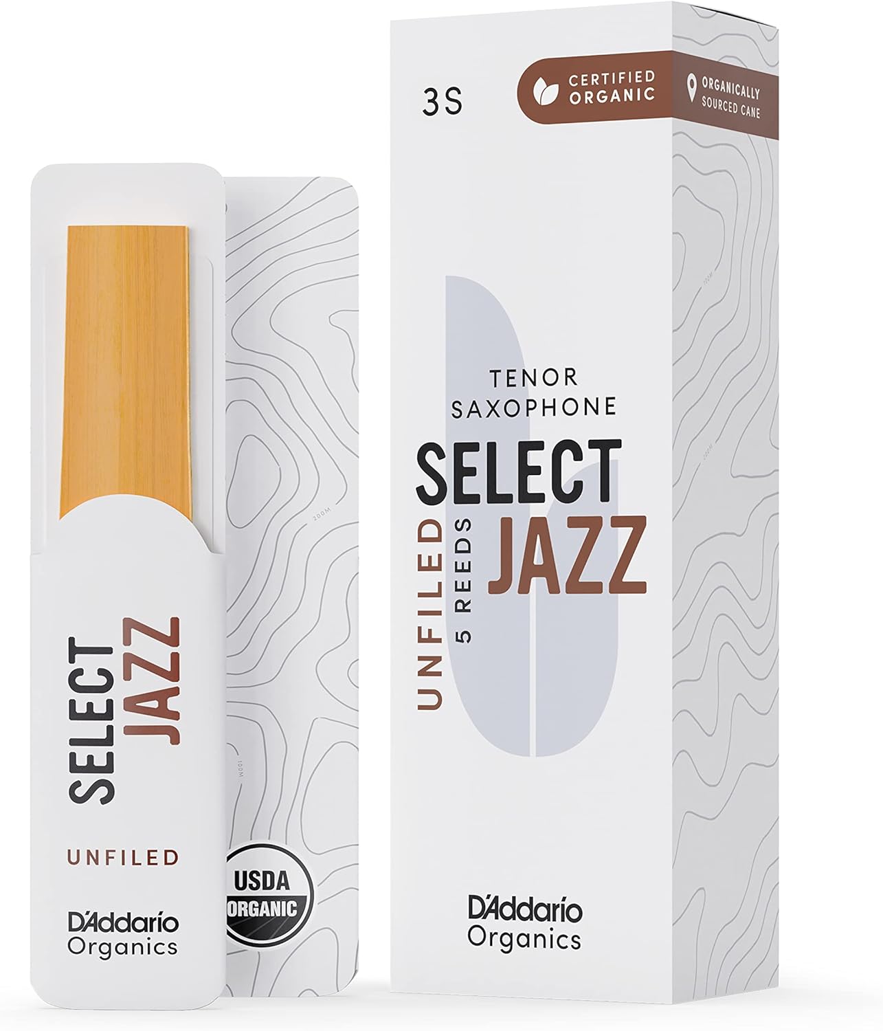 D'Addario Organic Select Jazz Unfiled Tenor Saxophone Reeds Review