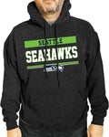 Seattle Seahawks Charcoal Gameday Hoodie for Men - Warm Cotton Blend