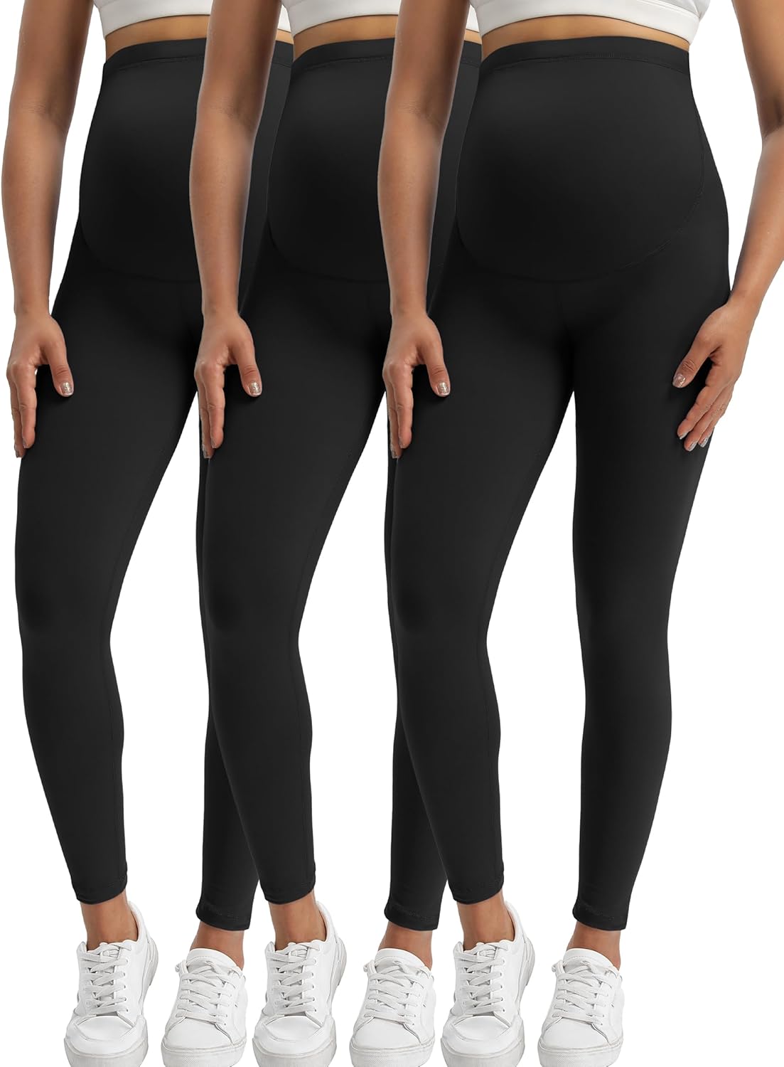 Buttergene Women's Maternity Leggings for Active Pregnancy Wear