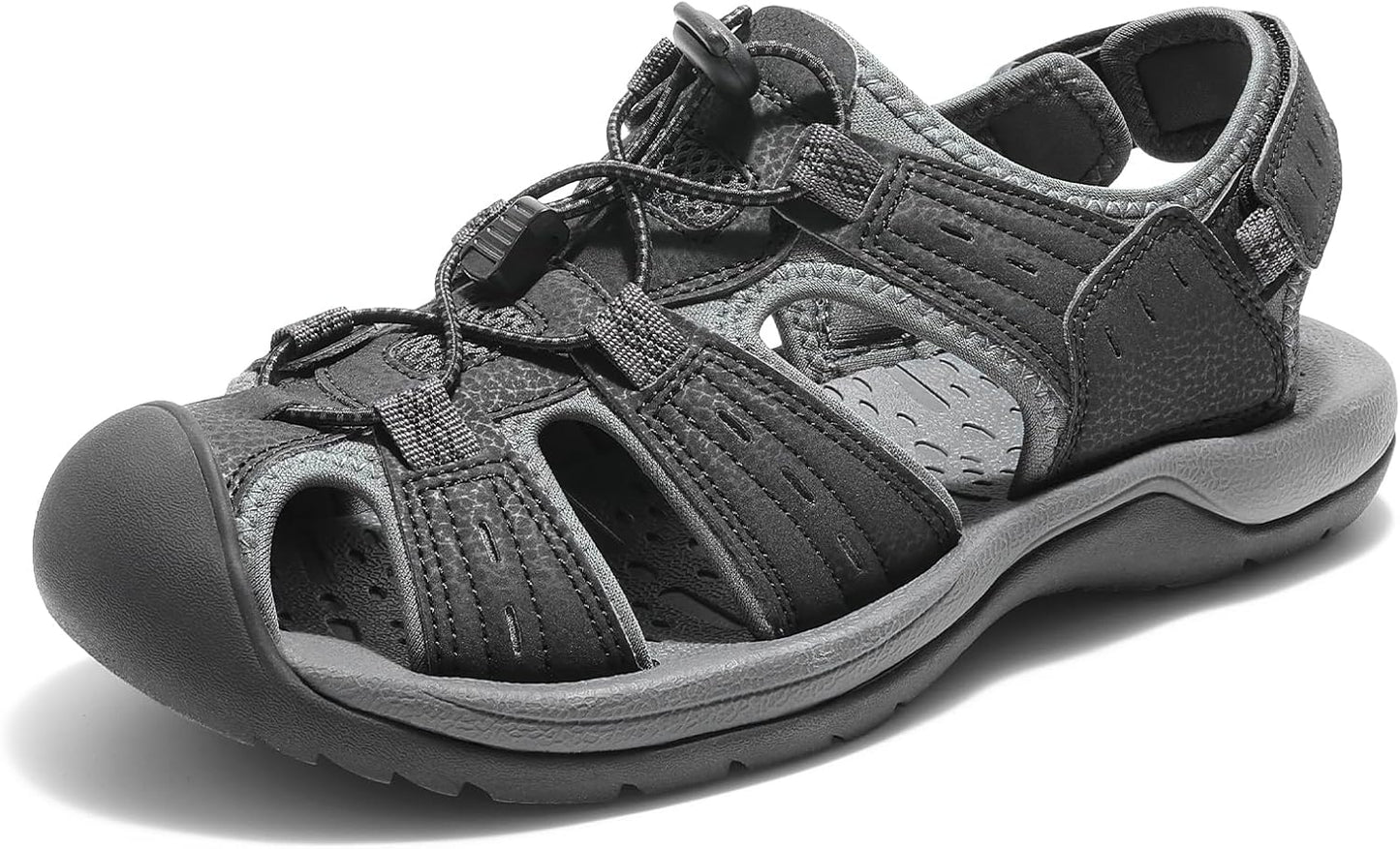 DREAM PAIRS Men's Support Sandals for Hiking and Water Sports