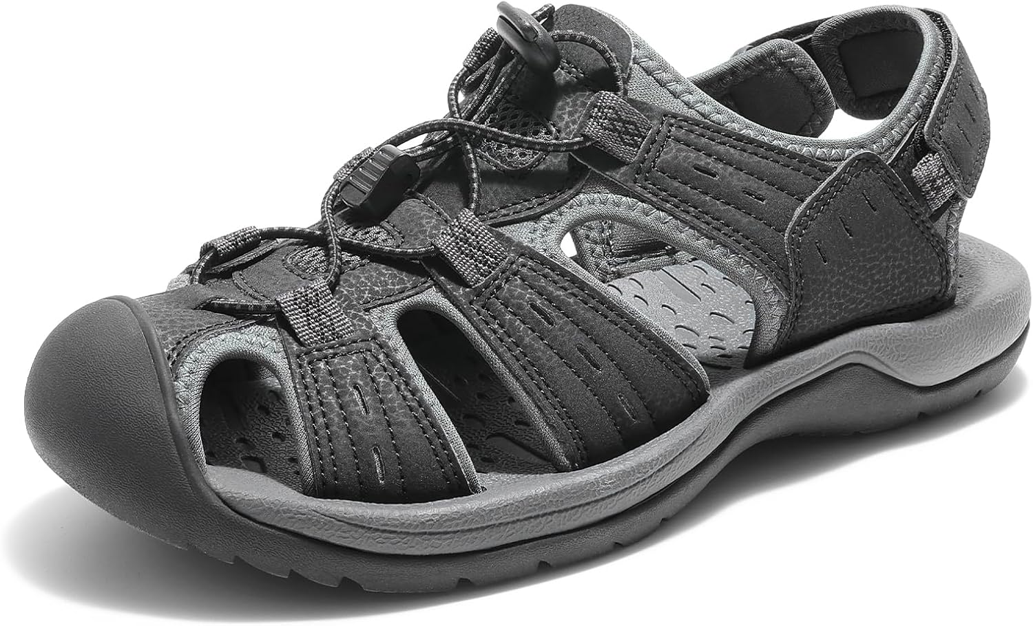 DREAM PAIRS Men's Support Sandals for Hiking and Water Sports