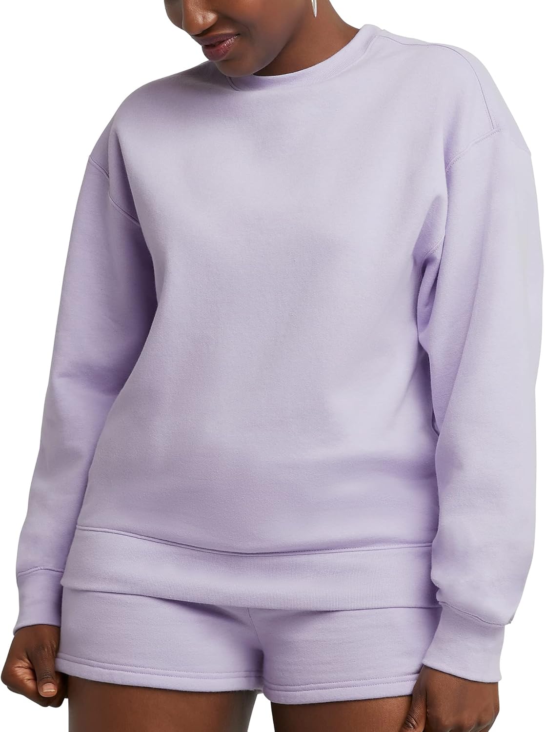Hanes Plus Size Fleece Sweatshirt: Cozy Midweight Comfort