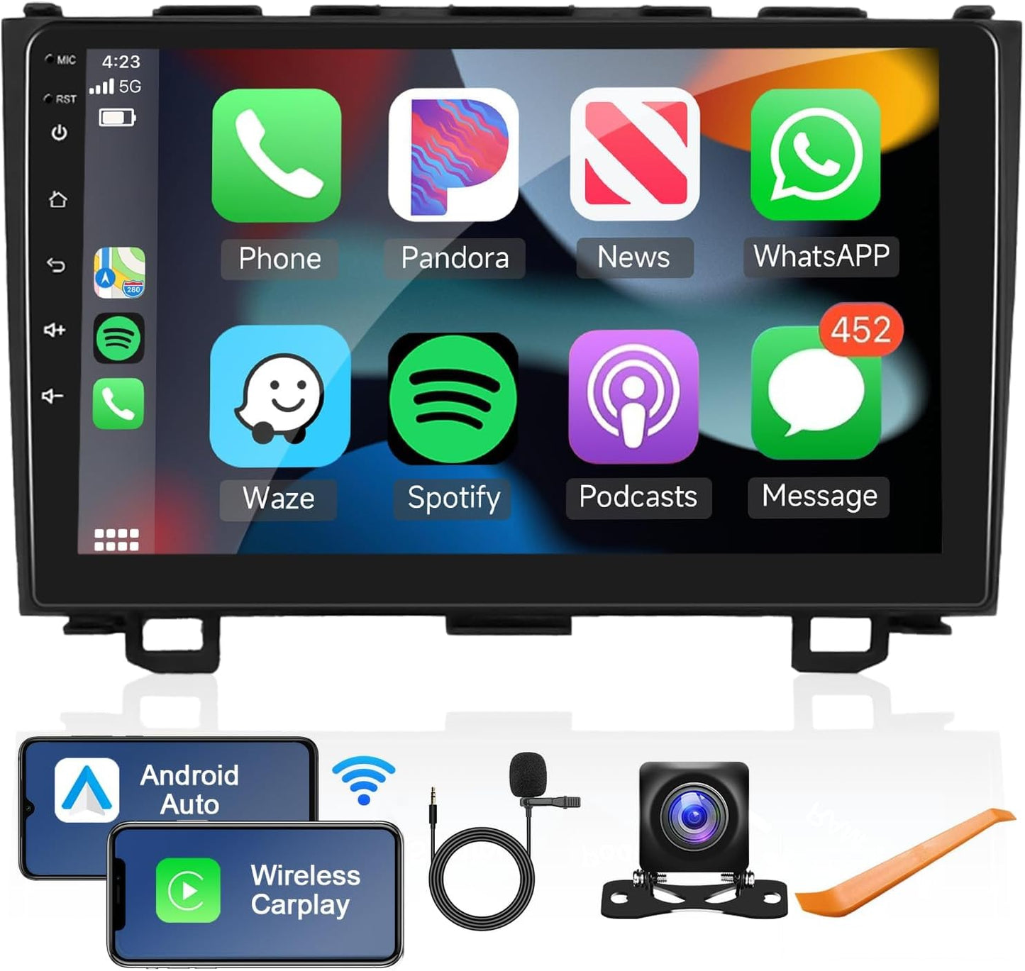 Android Car Stereo for Honda CRV 2007-2011 with Wireless Features