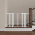 Baby Gate Extra Wide 29.5-51.5 in Pressure Mounted Pet Gate - Auto
