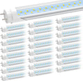 JESLED T8 T10 T12 4ft LED Tube Lights - Bright Dual-Mode 24W