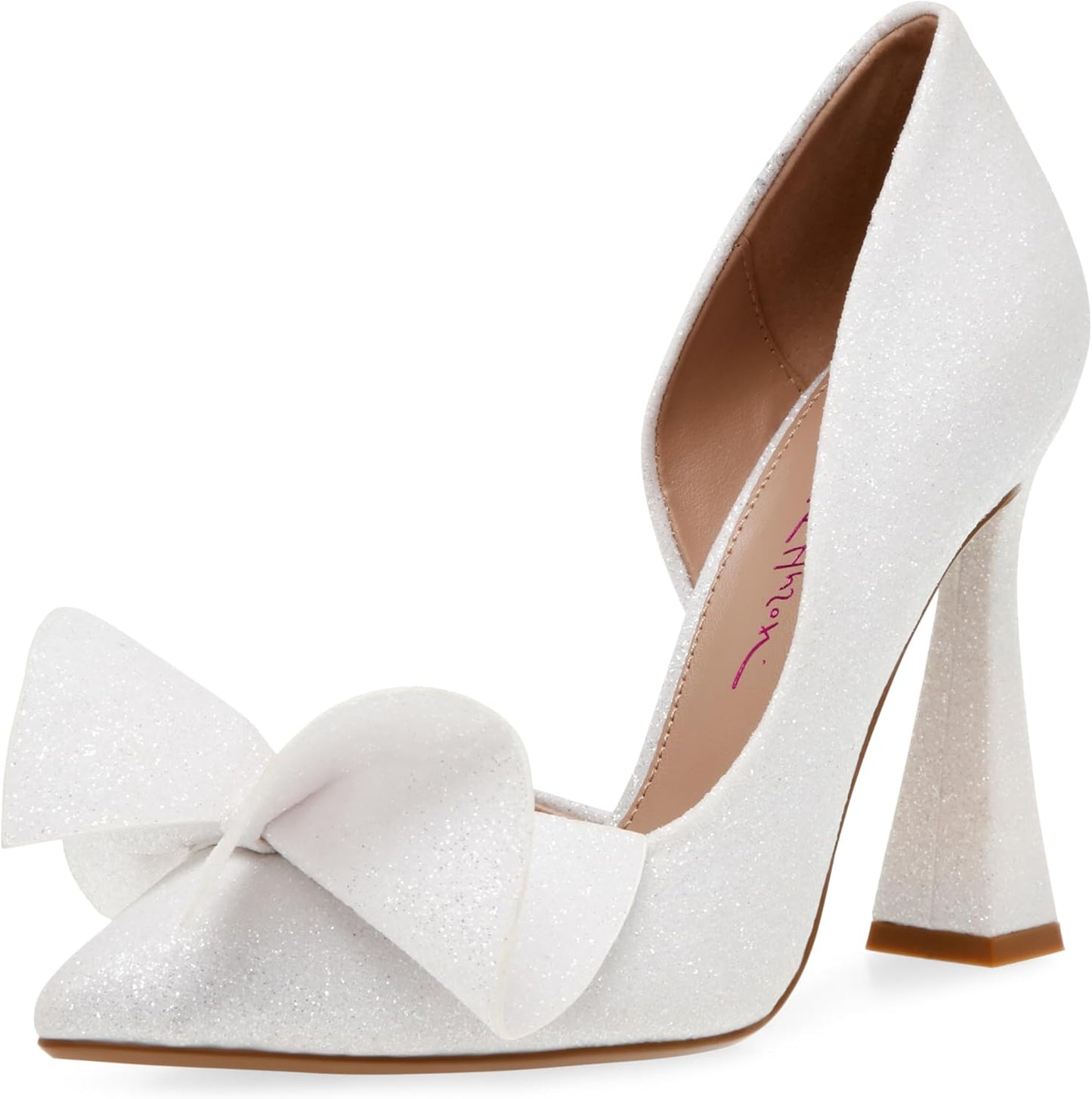 Betsey Johnson Women's Nobble Bow D'Orsay Heels for Stylish Elegance