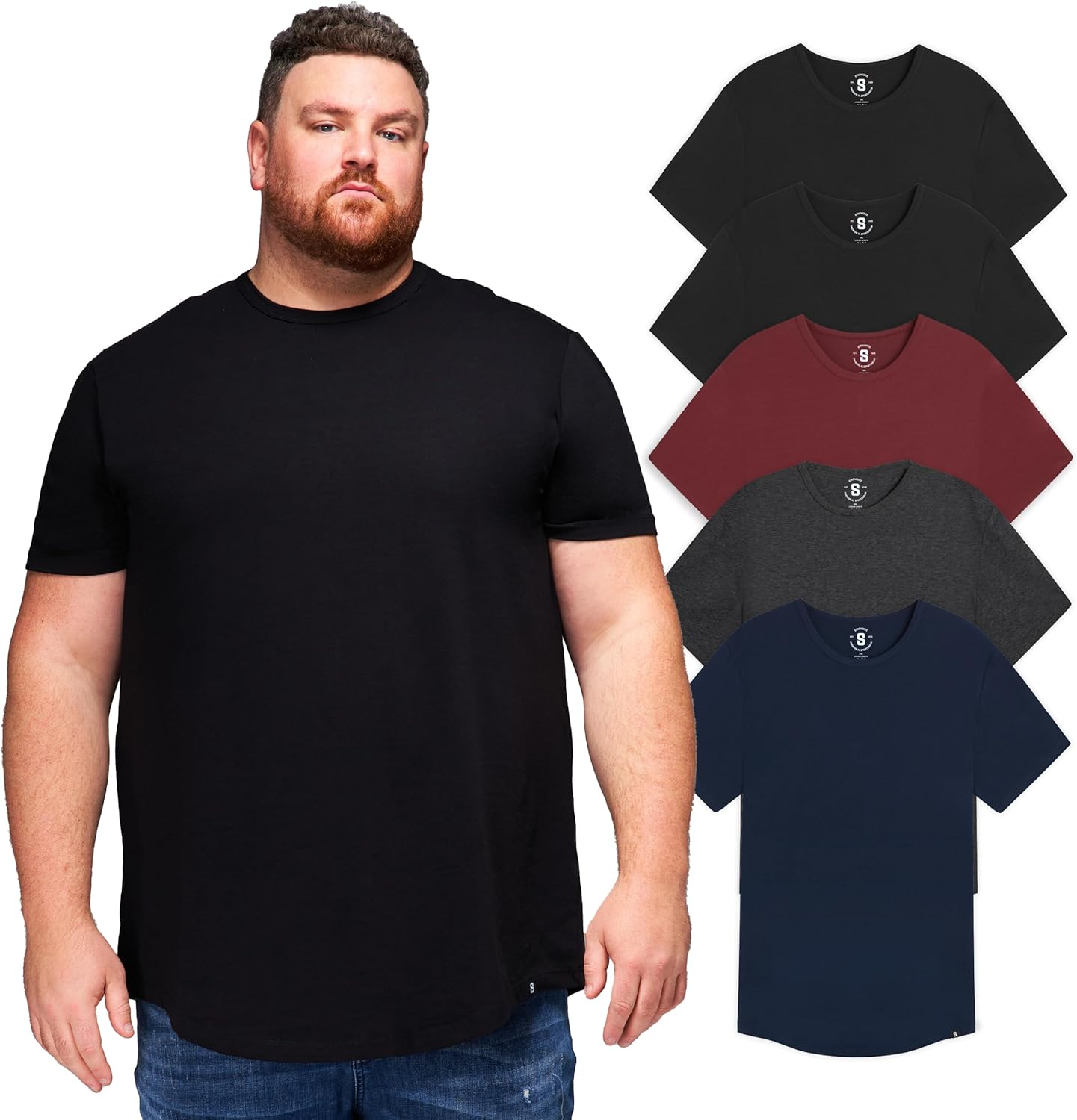 STRONGSIZE Big and Tall Men's T-Shirts for Ultimate Comfort