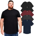 STRONGSIZE Men's Big and Tall Stretch T-Shirt - Long & Regular Lengths