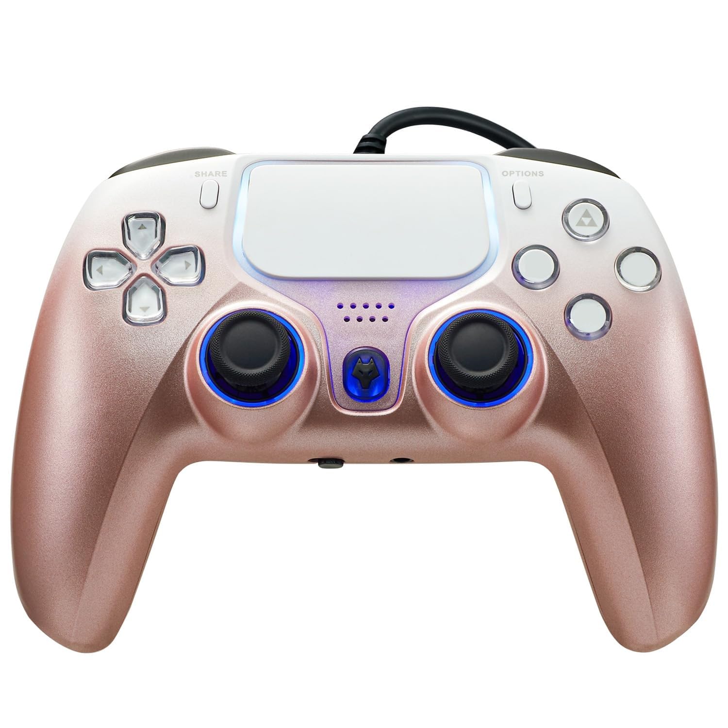 NBCP Wired PS5 Controller with Turbo and Hall-Effect Triggers