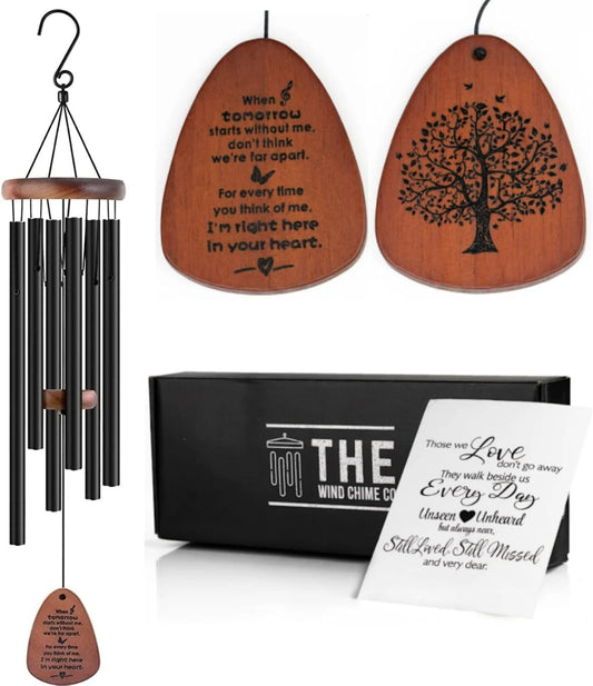 Memorial Wind Chimes for Sympathy Gifts and Home Decor