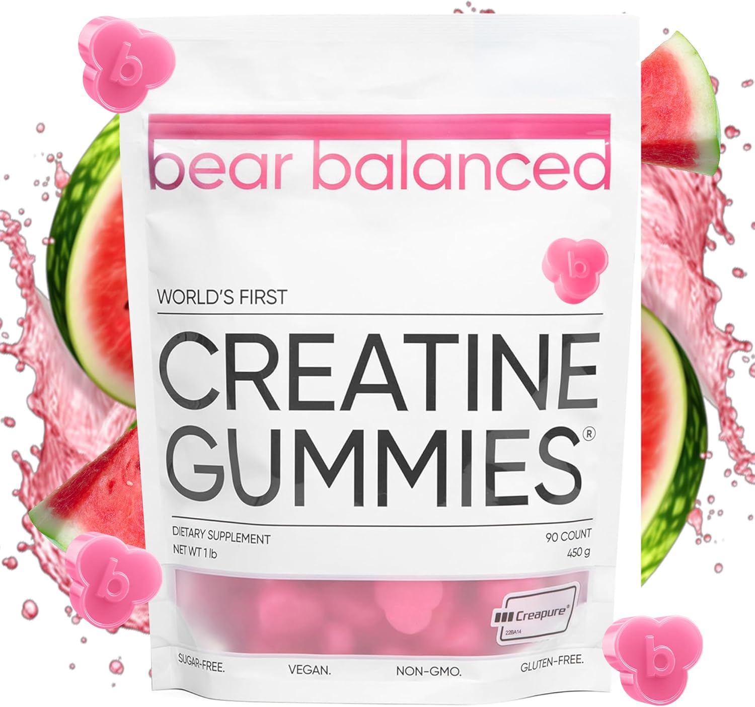Creatine Gummies for Muscle Growth, Strength, and Focus