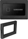 GETGEAR Silicone Bumper for Samsung T7 SSD - Shock Absorbing & Slip-Resistant