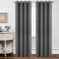 Joydeco Blackout Curtains 90 in Length 2 Panels Set - Thermal Room