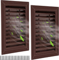 Gable Vent 12 x 18 Aluminum Alloy Wall Vent - Durable Exterior Grill