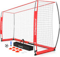 8x6ft Portable Soccer Goal Set - Complete Backyard Training Kit