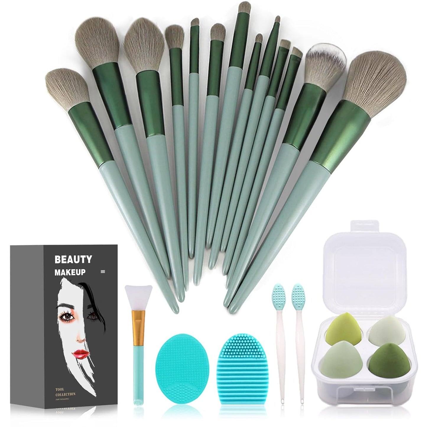 Koccido 22 Pc Makeup Brush Set - Perfect Your Look with Precision