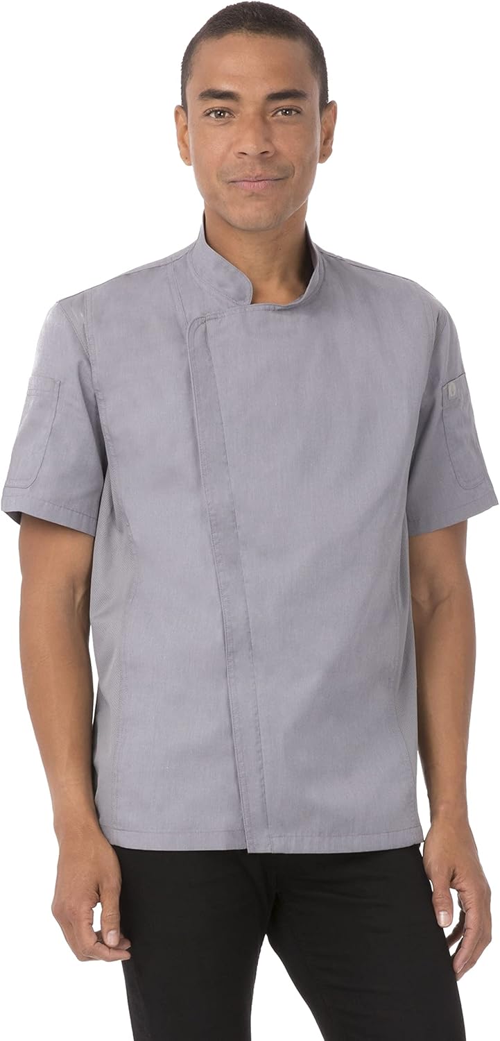 Chef Works Men's Springfield Chef Coat for Supreme Comfort