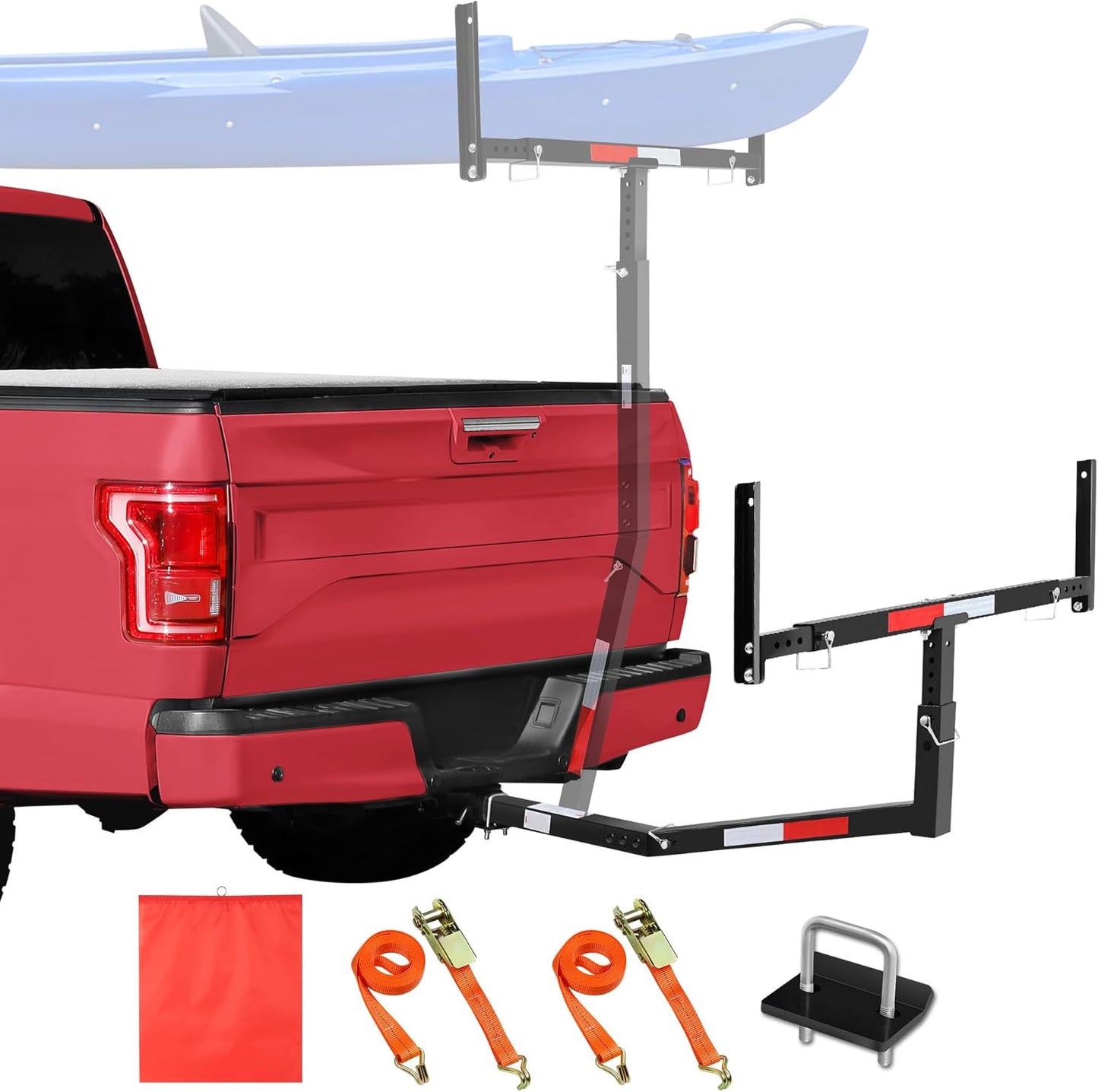 JY PERFORMANCE Truck Bed Extender for Kayaks and Ladders