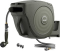 Vego Garden Hose Reel Retractable Hi-Flow 100ft Wall Mounted