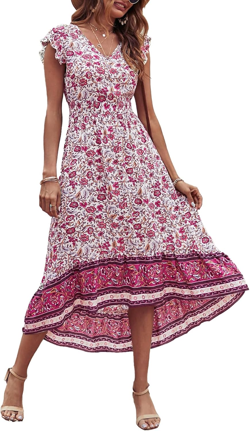 PRETTYGARDEN Women's Summer Maxi Dresses for Casual Elegance