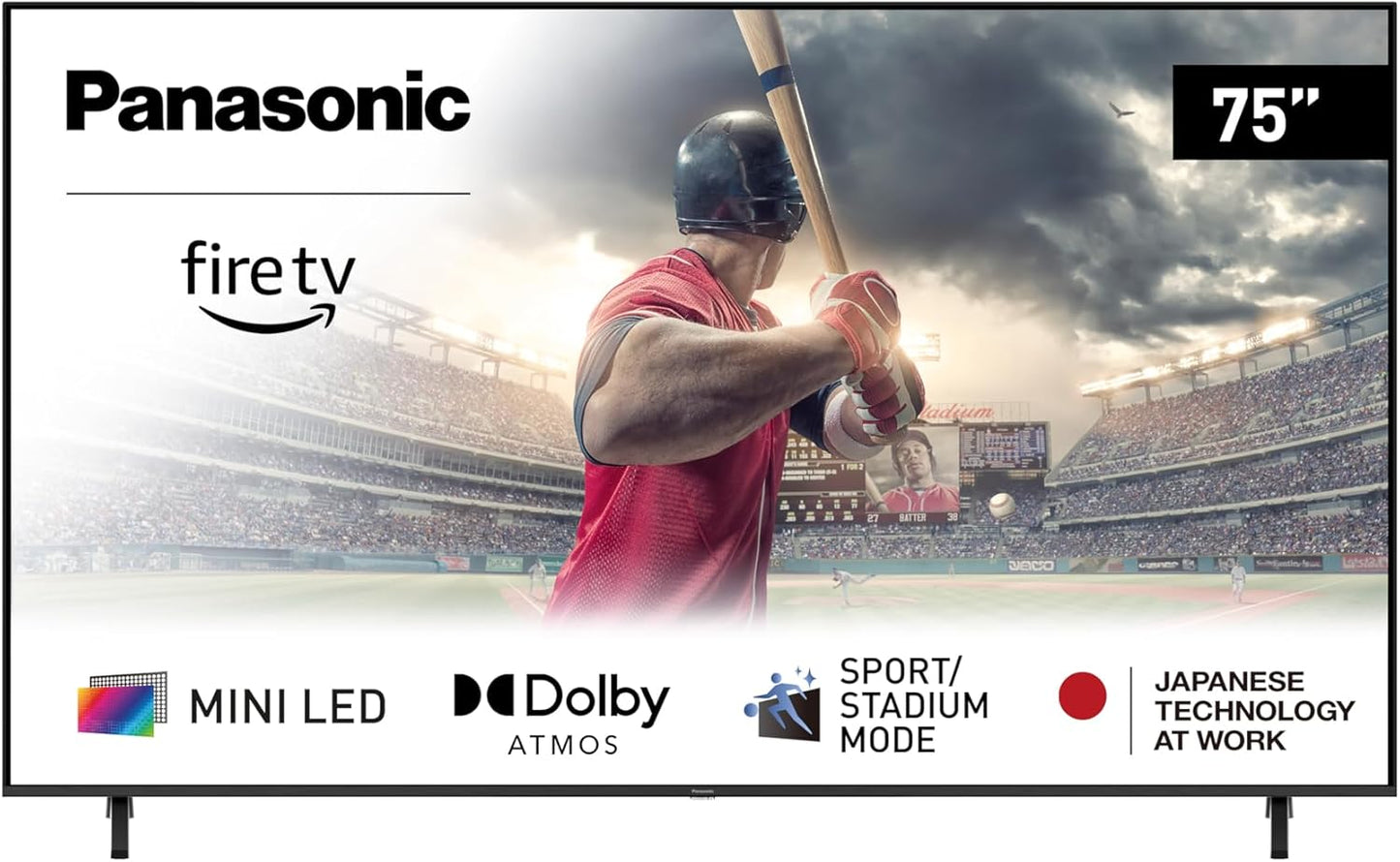 Panasonic W95 Series 75-inch Mini LED 4K Ultra HD Smart TV