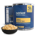 Triple Cheese Mac High Protein Meal (10 Servings) - Long Shelf Life