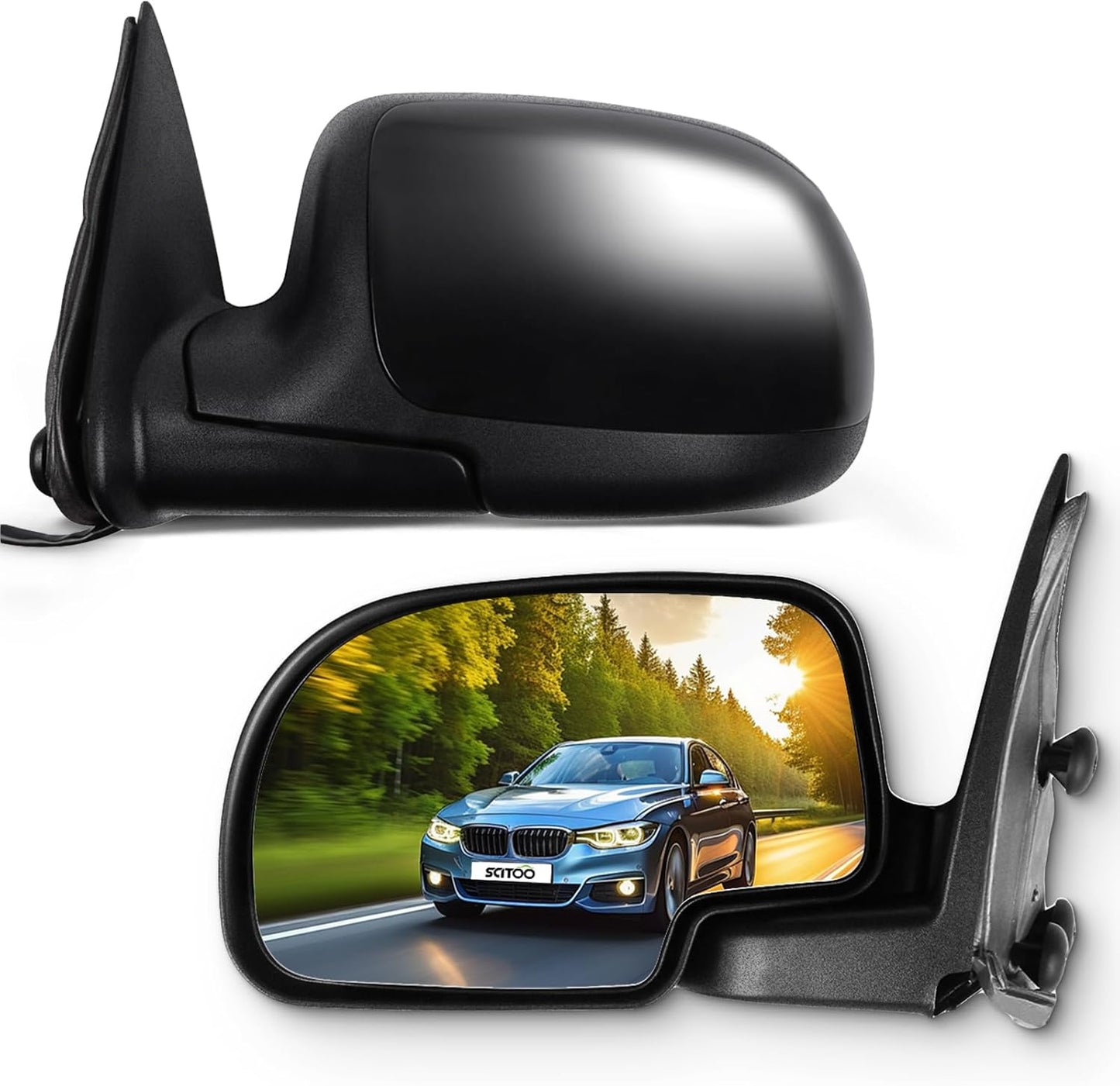 SCITOO Side View Mirrors for 1999-2006 Chevy Silverado Tahoe