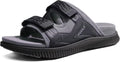 Mens Orthotic Sport Slide Sandals with Thick Cushion and Arch Support