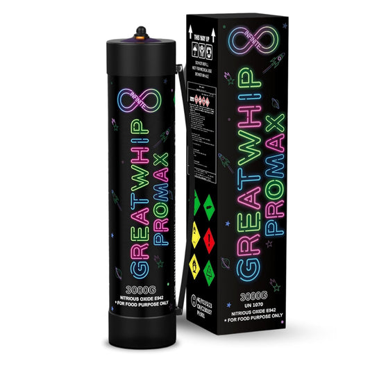 GreatWhip 3000g N2O Charger Cylinder