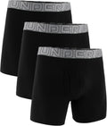 Under Armour mens 3-pack Performance Cotton Boxer Brief - All-day