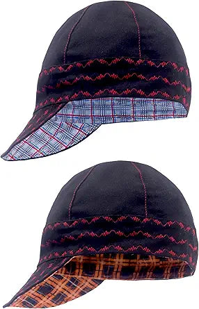BOCOMAL Welding Cap HRC2 Flame Resistant Durable Cotton Canvas