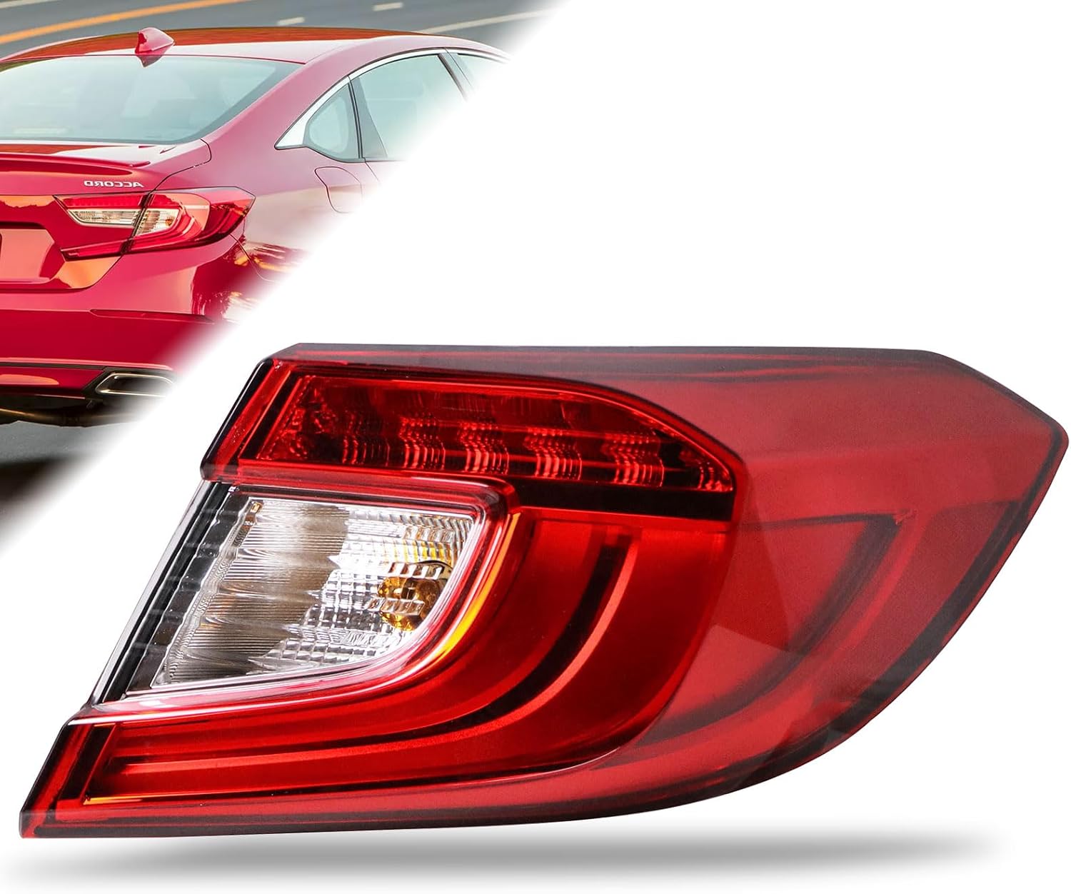 LED Tail Light Assembly for 2018-2022 Honda Accord Sedan