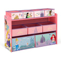 Disney Princess Deluxe 9 Bin Toy Organizer - Keeps Playrooms Tidy