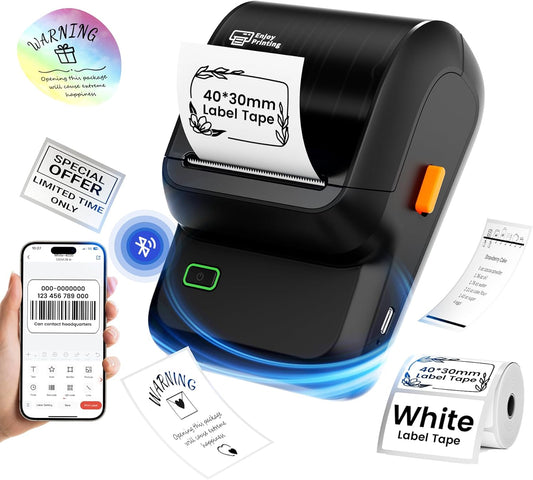 Inkless Bluetooth Label Maker - Easy Business Labeling