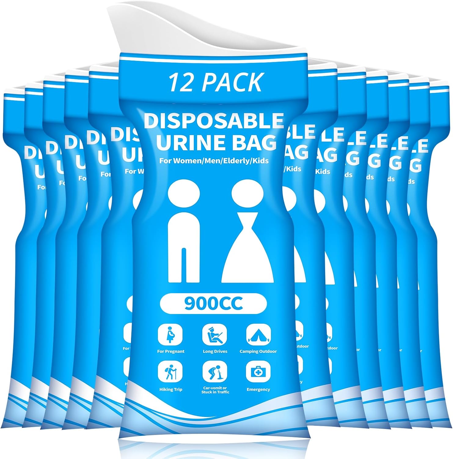 HOKINETY Disposable Urine Bag - Travel Essential!