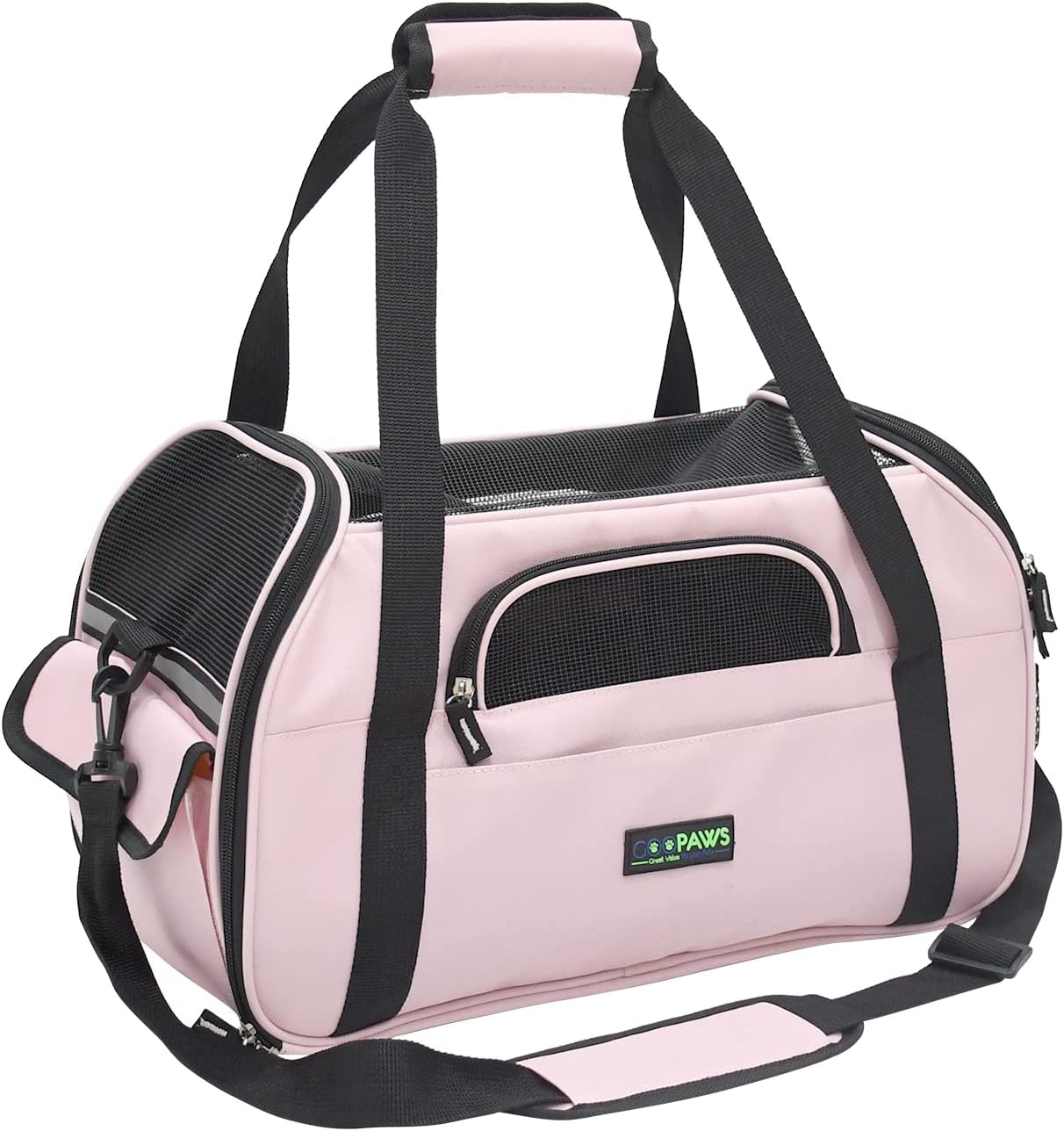 JESPET Soft-Sided Kennel Pet Carrier for Small Dogs and Cats